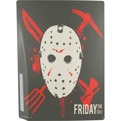 Warner Bros Friday the 13th Jason Voorhees Mask PS5 Console Skin